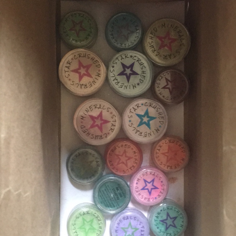 Star Crushed Minerals Shadows and Highlighters